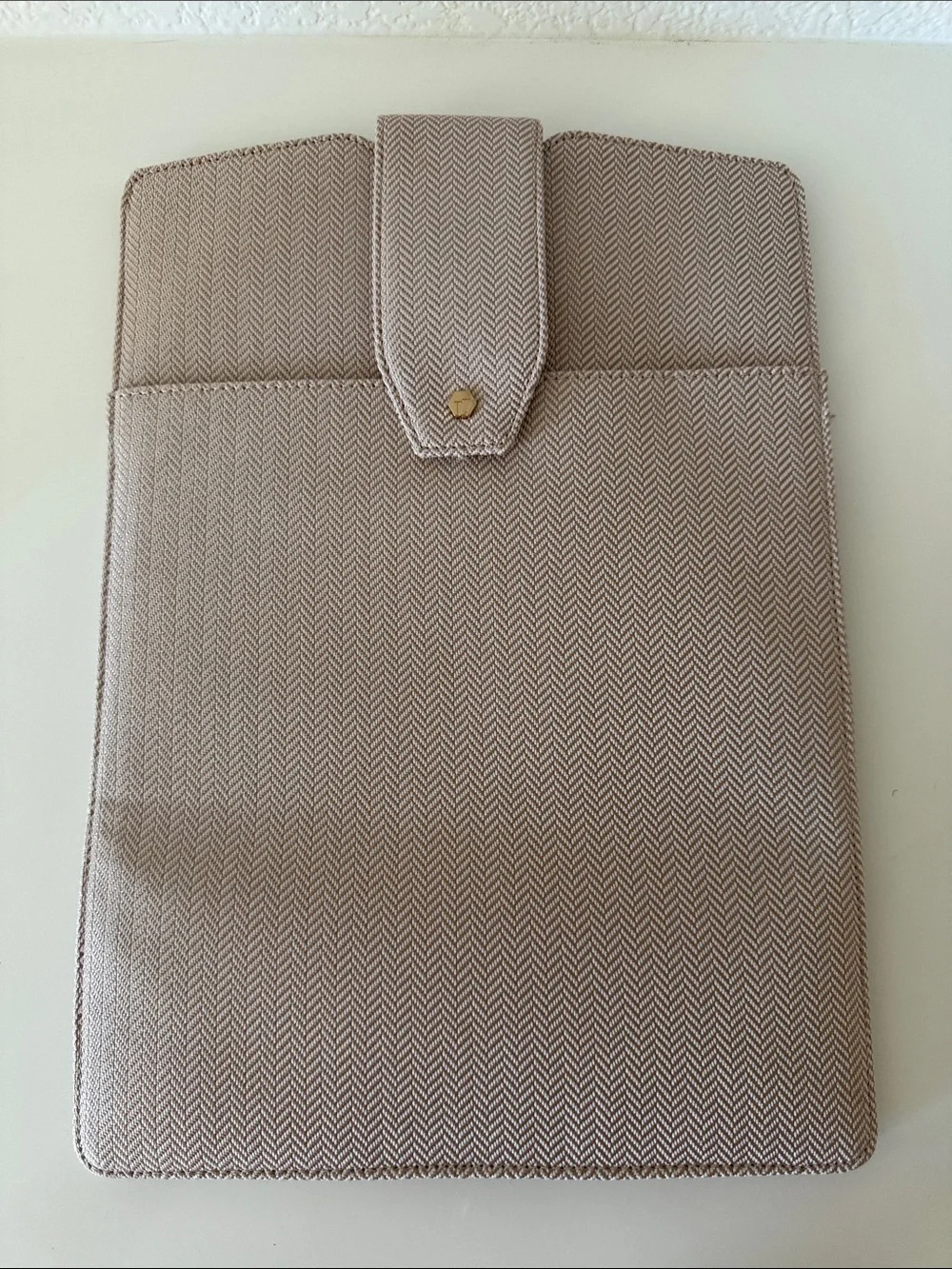 Beige Tablet Sleeve